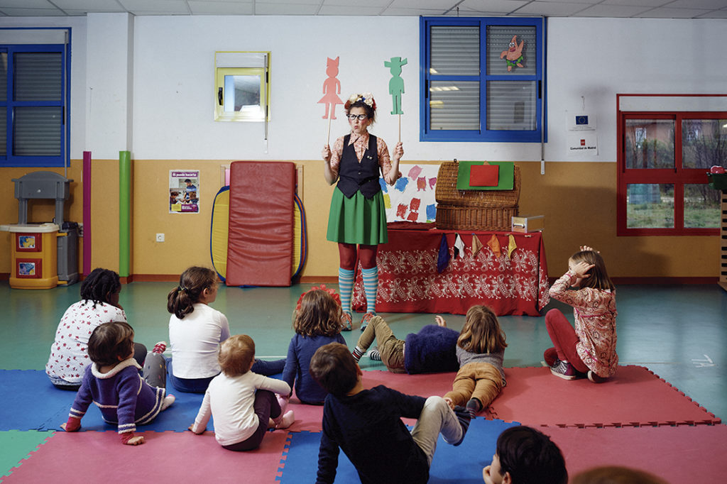 La figura del cuentacuentos en el desarrollo de la lectura en una escuela infantil privada Valencia